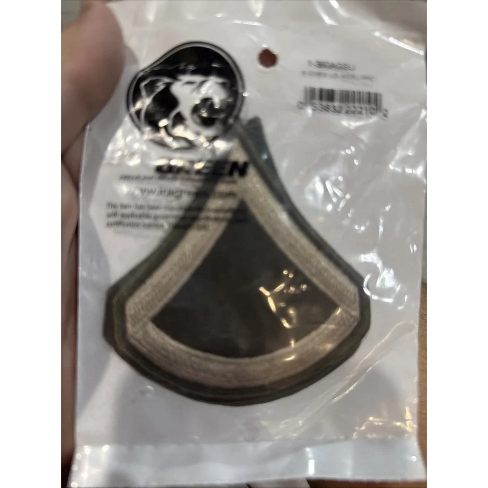ARMY OCP GREEN KHAKI RANK PATCH E-3 PFC NEW
